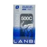 Antichoc de téléphone pour iPhone 16 Pro Max – LANBi 500C Max Arc Borderless Plus Privacy – Verre trempé HD fumé à bords incurvés noirs – Image 2