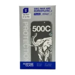 Antichoc de téléphone pour iPhone 18 Pro – LANBi 500C Max Arc Borderless Plus Privacy – Verre trempé HD fumé à bords incurvés noirs – Image 2