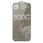 Antichoc de téléphone pour iPhone 18 Pro Max – 6.3″ – LANBi 500C Max Arc Borderless Plus Privacy – Verre trempé HD fumé à bords incurvés noirs