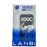 Antichoc de téléphone pour iPhone 18 Pro Max – 6.3″ – LANBi 500C Max Arc Borderless Plus Privacy – Verre trempé HD fumé à bords incurvés noirs – Image 2