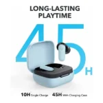 Écouteur Soundcore R50i NC avec Réduction de Bruit Active – 45h d’autonomie – BT 5.4 – IP54 -Appels clairs par IA avec 4 micros - Bleu - A3959H31 – Image 2