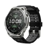 Montre Connectée Amazfit Balance 3 - AMOLED 1,5" - Verre Saphir - GPS Double Bande -  64Go  Stockage - 21 Jours d’Autonomie - Argent (Stainless Steel)