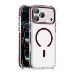 Coque pour iPhone 18 Pro Max Green Lion Prestige – Compatible MagSafe - Bordeaux - GNMXMG18PMBD