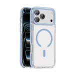 Coque pour iPhone 18 Pro Max Green Lion Prestige - Compatible MagSafe - Bleu - GNMXMG18PMBL