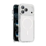 Coque pour iPhone 18 Pro Green Lion Prestige – Compatible MagSafe - Argent - GNMXMG18PSL