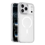 Coque pour iPhone 18 Pro Max Green Lion Titan – Compatible MagSafe – Boutons métalliques – Argent - GNTITMG18PMSL