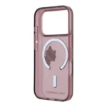 Coque pour iPhone 18 Pro Karl Lagerfeld avec impression Peekaboo - Compatible MagSafe - Bordeaux - KLOHMP18X6HCPSCR – Image 2