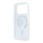 Coque pour iPhone 18 Pro Max Karl Lagerfeld avec impression Peekaboo – Compatible MagSafe - Transparent - KLOHMP18X6HCPSCT – Image 2