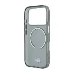 Coque pour iPhone 18 Pro Max Lacoste – Compatible MagSafe - Finition givrée mate IML - Résistant aux rayures - Noir - LCHMP18X6UFRTK – Image 2
