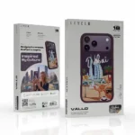 Coque pour iPhone 18 Pro Max Levelo Vallo en PU - Compatible MagSafe - Étui en similicuir - Design Dubaï - Bordeaux - LVLVLOD18PMBUR – Image 3