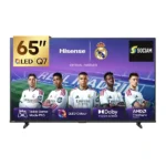 TV Hisense 65″ – Connectée – Année 2026 – QLED 4K UHD – 144HZ QUANTOM DOT - VIDAA – Commande vocale – Apple mobile – Apple store