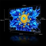 TV TCL 98" - Connectée - 4K UHD - QD-Mini LED - Dolby Vision - BT5.4 - WiFi 5 - 98P8L – Image 2