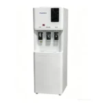 Distributeur d'eau plus armoire de rangement combiné Nasco - 3 robinets - Refroidissement par compresseur - Économique - Blanc - KNAS-WD201-3V