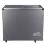 Congélateur horizontal double portes coulissantes vitrées Nasco – 288L Net – 3 paniers à l’intérieure - NAS-FS355FL-DS