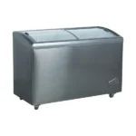 Congélateur horizontal double portes coulissantes vitrées Nasco – 360L Net – 3 paniers à l’intérieure - Gris foncé - NAS-FS405FL-DS