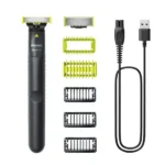 Tondeuse et rasoir hybride électrique Philips Original OneBlade - 30min d'autonomie - Utilisation sur peau humide ou sèche - QP1624/10 – Image 2