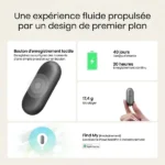Enregistreur vocal Plaud Notepin S AI – 64Go – 30h d’autonomie – Transcription automatique - Suppression du bruit - Portée 10m - Noir - X004XKR4ZD – Image 3