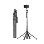 Perche à selfie avec trépied Yesido - Suivi intelligent du visage - Rotation AI 360° - Télécommande multifonctionnelle - SF23